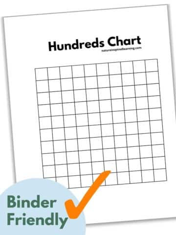 Hundreds Charts (Free Printable) - Nature Inspired Learning