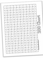200 Chart Printables - Nature Inspired Learning